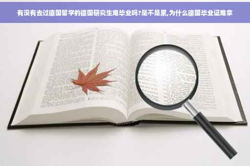 有没有去过德国留学的德国研究生难毕业吗?是不是累,为什么德国毕业证难拿