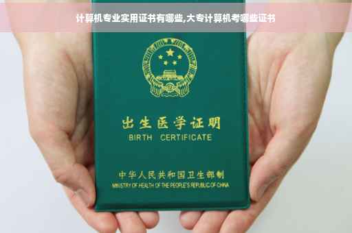计算机专业实用证书有哪些,大专计算机考哪些证书 计算机专业实用证书有哪些,大专计算机考哪些证书