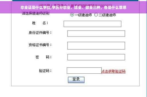毕业证是什么学位,学历分毕业、结业、肄业三种，各是什么意思