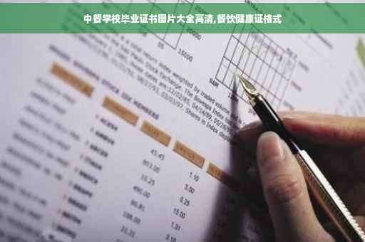 中餐学校毕业证书图片大全高清,餐饮健康证格式 中餐学校毕业证书图片大全高清,餐饮健康证格式