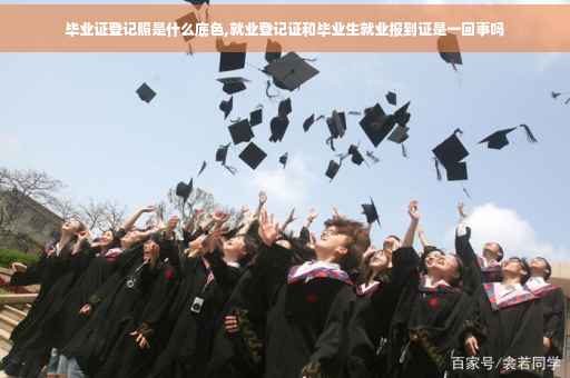 毕业证登记照是什么底色,就业登记证和毕业生就业报到证是一回事吗
