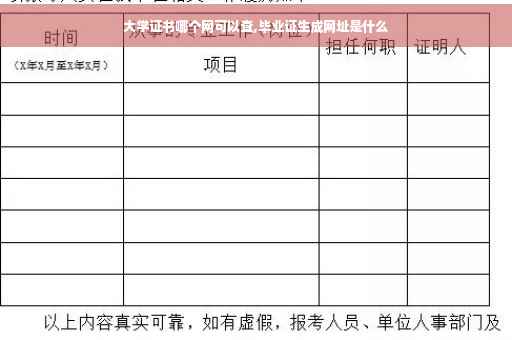 大学证书哪个网可以查,毕业证生成网址是什么