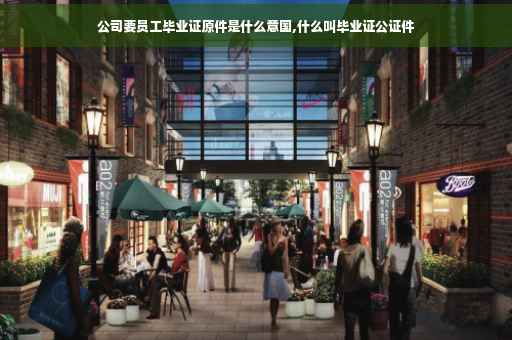 公司要员工毕业证原件是什么意国,什么叫毕业证公证件