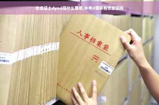 毕业证上dynd是什么意思,中考d等级有毕业证吗