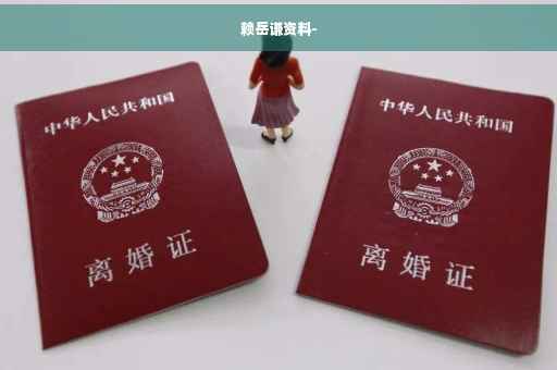 赖岳谦资料-
