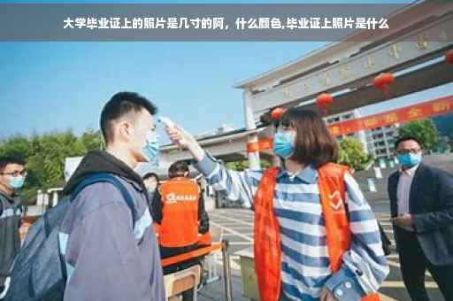 大学毕业证上的照片是几寸的阿，什么颜色,毕业证上照片是什么