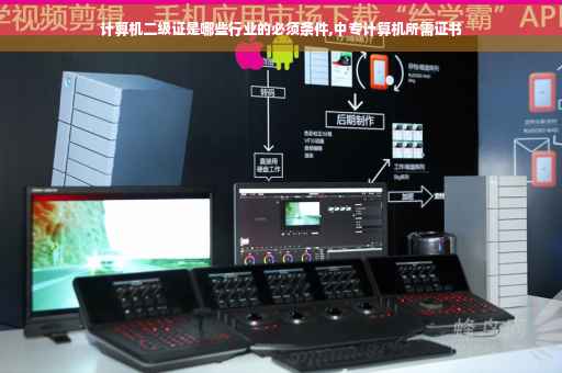 计算机二级证是哪些行业的必须条件,中专计算机所需证书