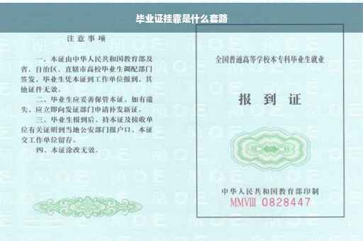 毕业证挂靠是什么套路