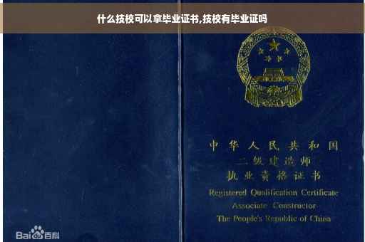 什么技校可以拿毕业证书,技校有毕业证吗