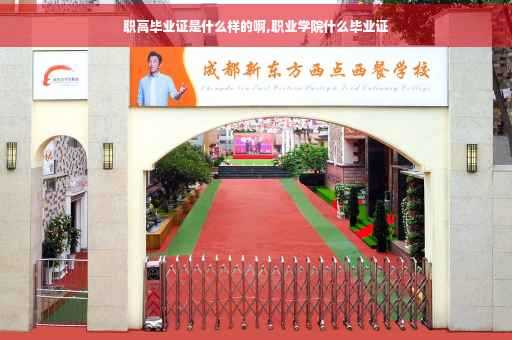 职高毕业证是什么样的啊,职业学院什么毕业证
