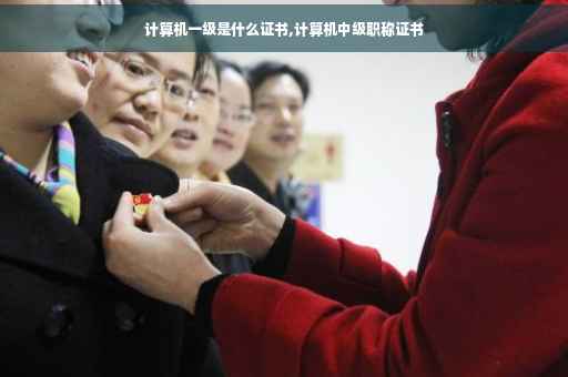 计算机一级是什么证书,计算机中级职称证书
