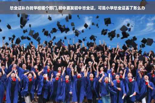 毕业证补办找学校哪个部门,初中要发初中毕业证，可是小学毕业证丢了怎么办