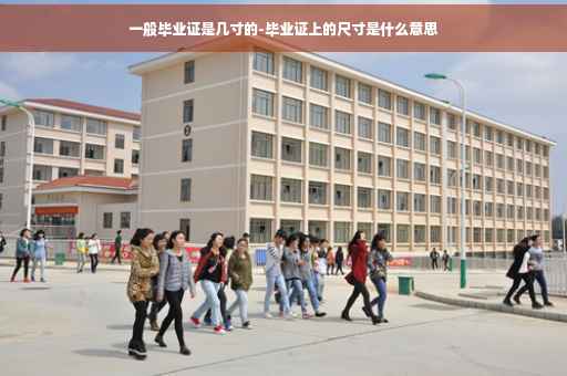 一般毕业证是几寸的-毕业证上的尺寸是什么意思