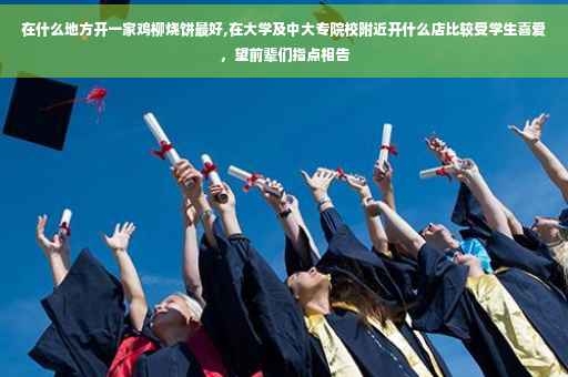 在什么地方开一家鸡柳烧饼最好,在大学及中大专院校附近开什么店比较受学生喜爱，望前辈们指点相告