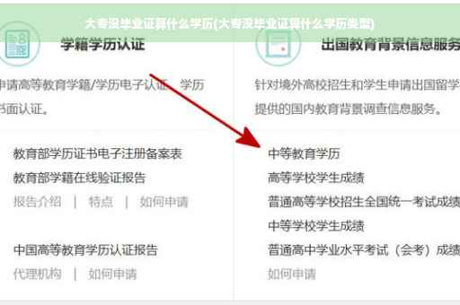 大专没毕业证算什么学历(大专没毕业证算什么学历类型)