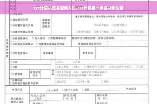 cct计算机证书查询入口,cct计算机一级证书怎么查