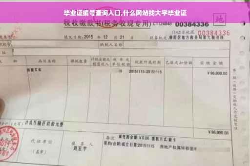 毕业证编号查询入口,什么网站找大学毕业证