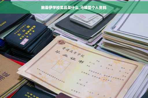 鲍雷伊学校奖品是什么,马越斐个人资料
