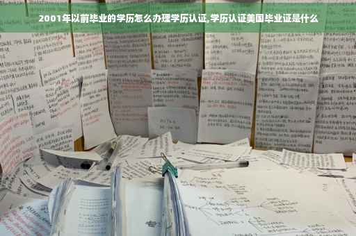 2001年以前毕业的学历怎么办理学历认证,学历认证美国毕业证是什么