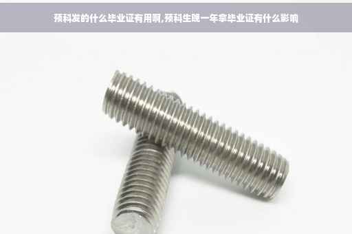 预科发的什么毕业证有用啊,预科生晚一年拿毕业证有什么影响