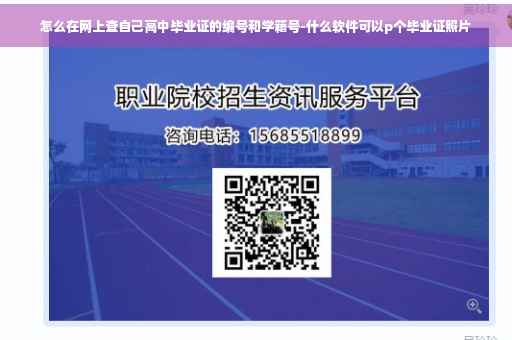 怎么在网上查自己高中毕业证的编号和学籍号-什么软件可以p个毕业证照片