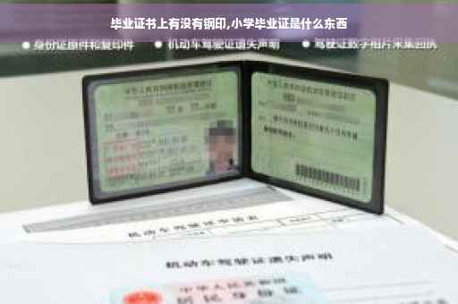 毕业证书上有没有钢印,小学毕业证是什么东西