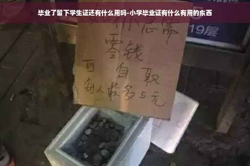 毕业了留下学生证还有什么用吗-小学毕业证有什么有用的东西