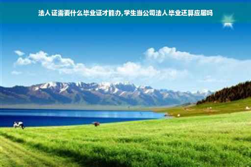 法人证需要什么毕业证才能办,学生当公司法人毕业还算应届吗