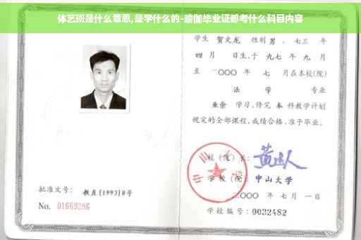 体艺班是什么意思,是学什么的-瑜伽毕业证都考什么科目内容
