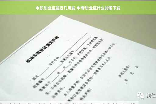 中职毕业证最迟几月发,中专毕业证什么时候下发