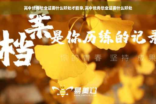 高中优秀毕业证要什么好处才能拿,高中优秀毕业证要什么好处
