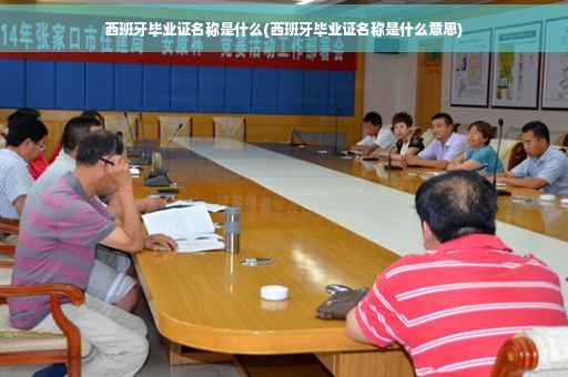 西班牙毕业证名称是什么(西班牙毕业证名称是什么意思)