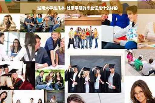 城南大学是几本-城南学院的毕业证是什么样的