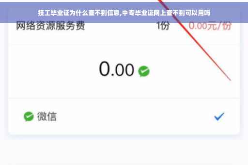 技工毕业证为什么查不到信息,中专毕业证网上查不到可以用吗
