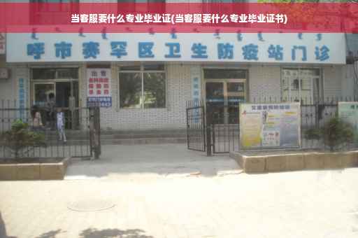 当客服要什么专业毕业证(当客服要什么专业毕业证书)