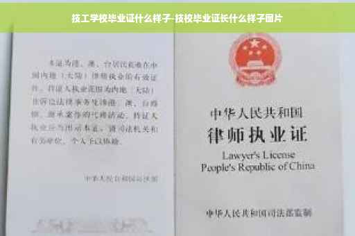 技工学校毕业证什么样子-技校毕业证长什么样子图片