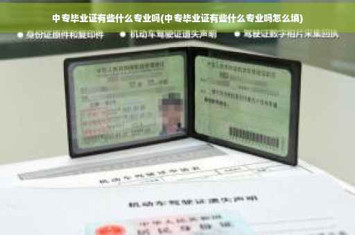中专毕业证有些什么专业吗(中专毕业证有些什么专业吗怎么填)