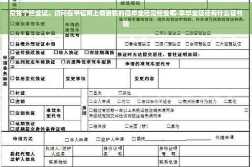 给我个结业证。请问在学信网上看到我的是毕业还是结业呢-拿毕业证还有什么证书呢