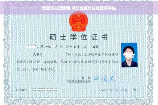 就业证办理流程,拿毕业证什么流程啊学生