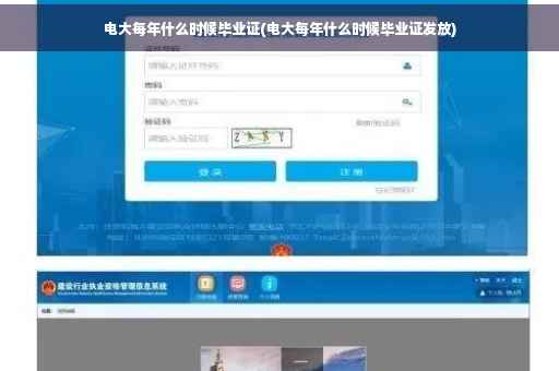 电大每年什么时候毕业证(电大每年什么时候毕业证发放)