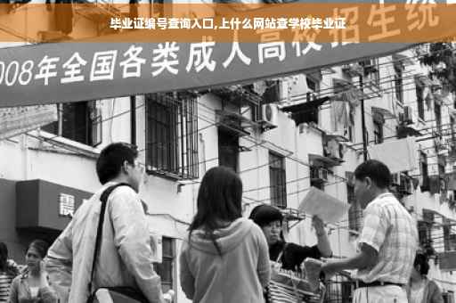 毕业证编号查询入口,上什么网站查学校毕业证