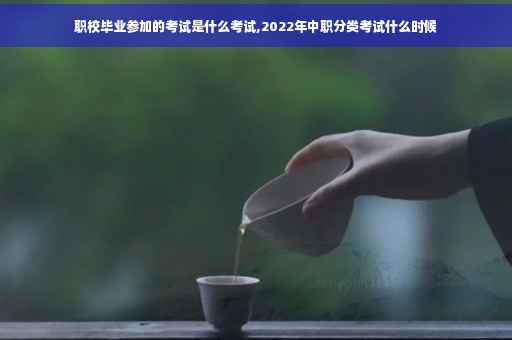 职校毕业参加的考试是什么考试,2022年中职分类考试什么时候