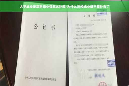 大学毕业没拿到毕业证怎么补救-为什么高校毕业证不能补办了