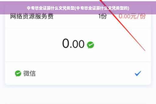 中专毕业证算什么文凭类型(中专毕业证算什么文凭类型的)