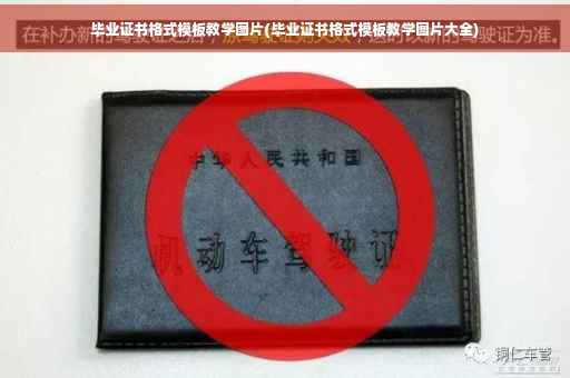 毕业证书格式模板教学图片(毕业证书格式模板教学图片大全)