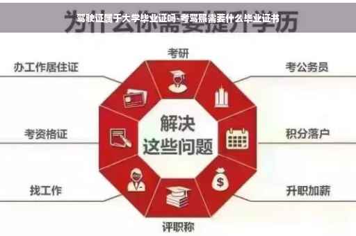 驾驶证属于大学毕业证吗-考驾照需要什么毕业证书