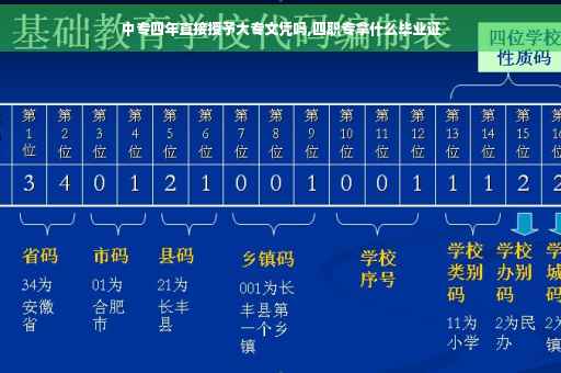 中专四年直接授予大专文凭吗,四职专拿什么毕业证