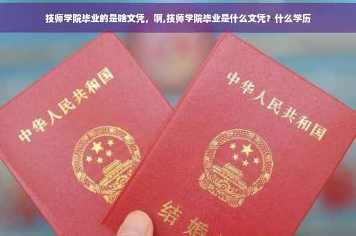 技师学院毕业的是啥文凭，啊,技师学院毕业是什么文凭？什么学历