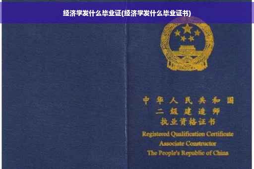 经济学发什么毕业证(经济学发什么毕业证书)