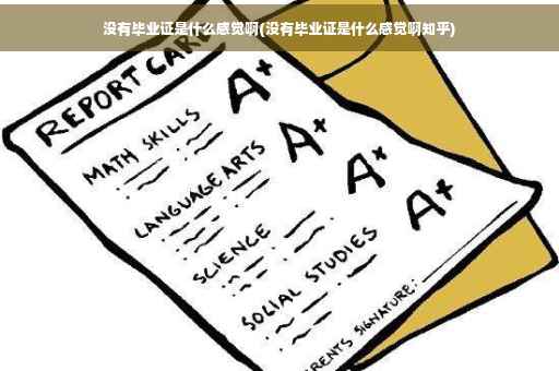 没有毕业证是什么感觉啊(没有毕业证是什么感觉啊知乎)